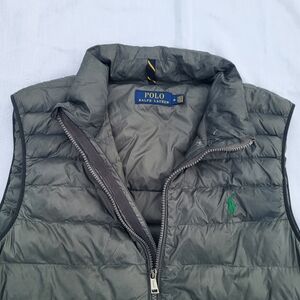 Polo Ralph Lauren Mens Down Puffer Vest Gray